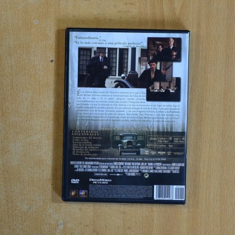 CAMINO A LA PERDICION - DVD