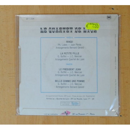 LE QUARTER DE LYON - RINGO + 3 - EP