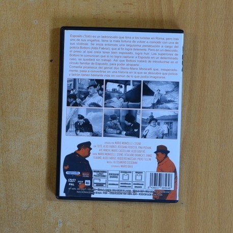 GUARDIAS Y LADRONES - DVD