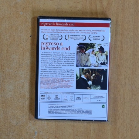 REGRESO A HOWARDS END - DVD
