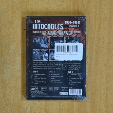 LOS INTOCABLES VOLUMEN 1 1960 / 1961 - DVD