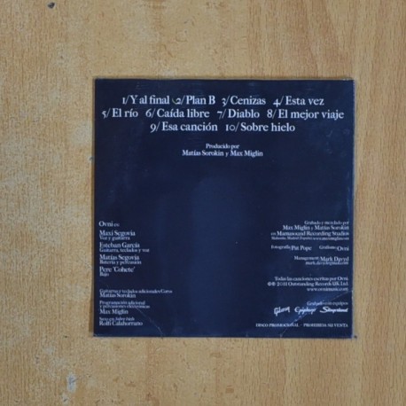 OVNI - EL MEJOR VIAJE - CD