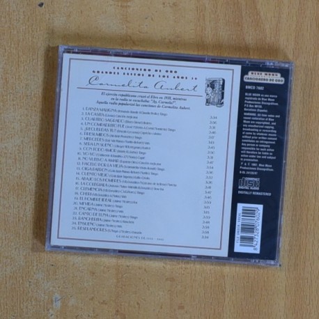 CARMELITA AUBERT - AY CARMELA - CD