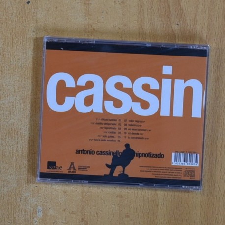 ANTONIO CASSINELLO - HIPNOTIZADO - CD