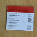 VARIOS - GRANDES OBRAS DE LA MUSICA FRANCESA - CD