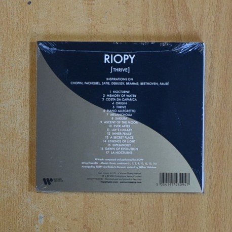RIOPY - THRIVE - CD