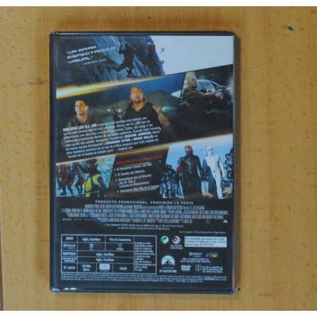 G. I. JOE LA VENGANZA - DVD