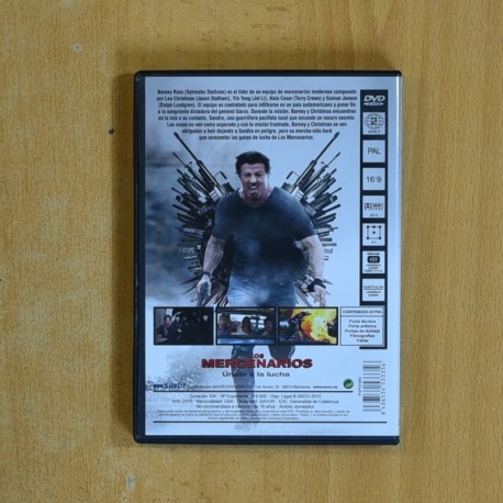 LOS MERCENARIOS - DVD
