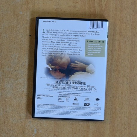 MEMORIAS DE AFRICA - DVD
