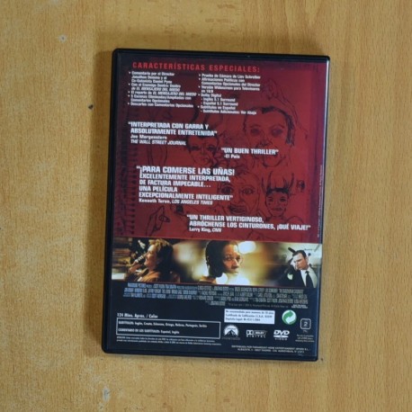 EL MENSAJERO DEL MIEDO - DVD