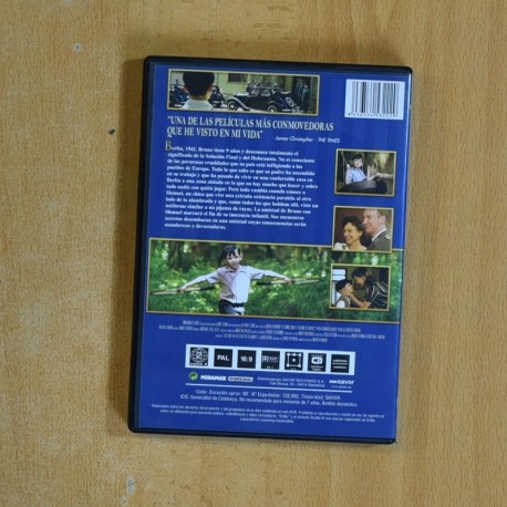 EL NIÃO CON EL PIJAMA DE RAYAS - DVD