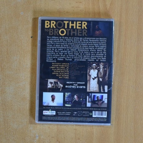 BROTHER TO BROTHER - DVD