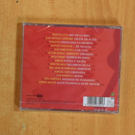 VARIOS - DE GUITARRA SUENA FLAMENCO - CD