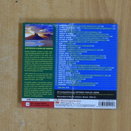 ANTONIO CARLOS JOBIM - THE GREATEST BOSSA NOVA COMPOSER - CD