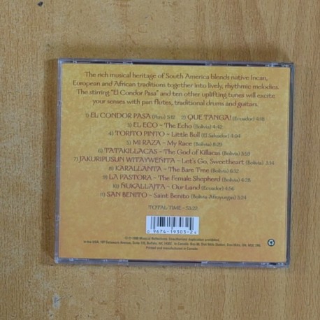 VARIOS - EL CONDOR PASA - CD