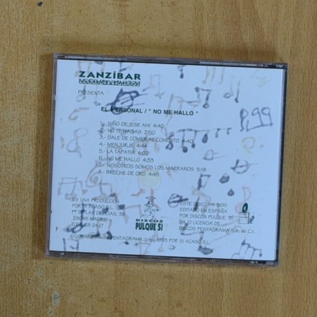 EL PERSONAL - NO ME HALLO - CD