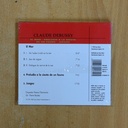 DEBUSY - EL MAR / PRELUDIO A LA SIESTA DE UN FAUNO / JUEGOS - CD