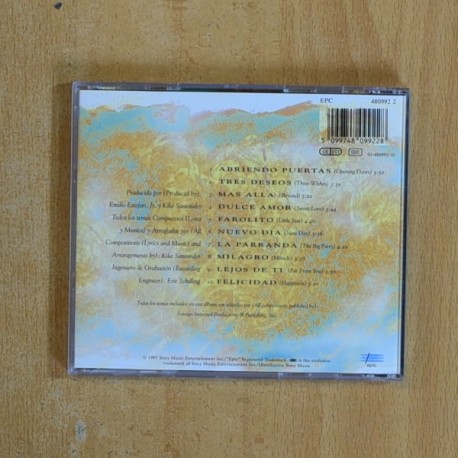 GLORIA ESTEFAN - ABRIENDO PUERTAS - CD
