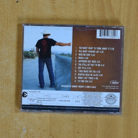CHRIS CAGLE - ANYWHERE BUT HERE - CD