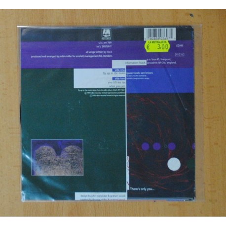 BLACK & SAM BROWN - FLY UP TO THE MOON / YOU HIT ME UP WHAT YOU ARE - SINGLE