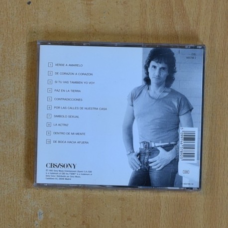 ROBERTO CARLOS - DE CORAZON A CORAZON - CD