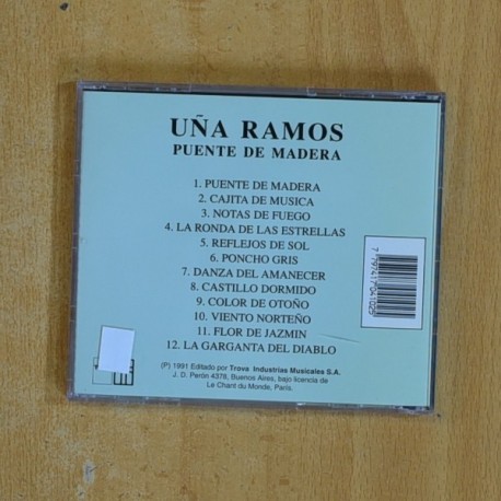 UÃA RAMOS - PUENTE DE MADERA - CD