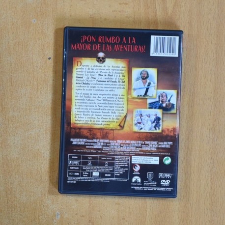 LOS PIRATAS DE LAS ISLAS SALVAJES - DVD