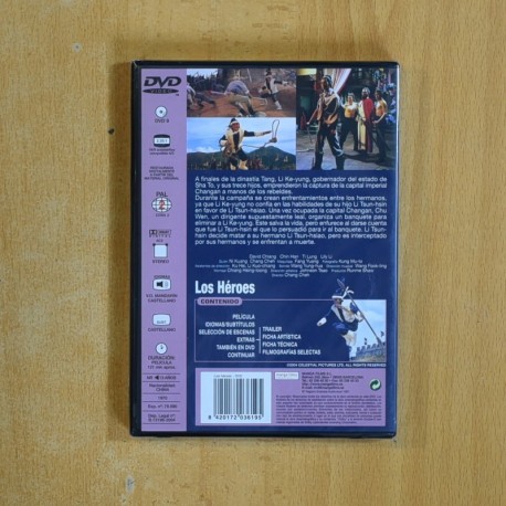 LOS HEROES - DVD