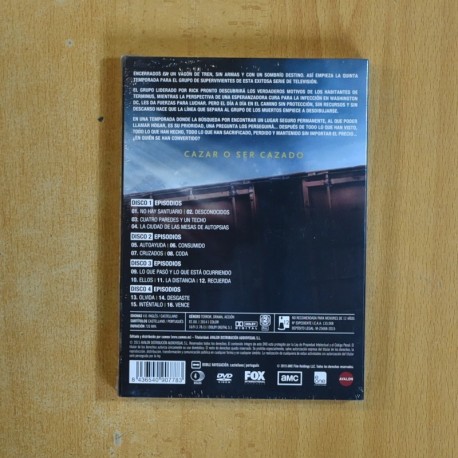 THE WALKING DEAD - QUINTA TEMPORADA - DVD