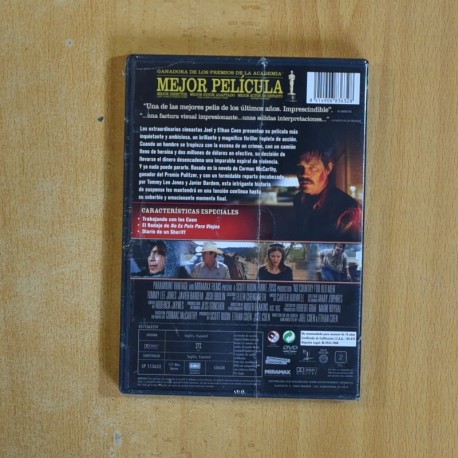 NO ES PAIS PARA VIEJOS - DVD