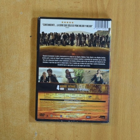 FEAR THE WALING DEAD - SEGUNDA TEMPORADA - DVD