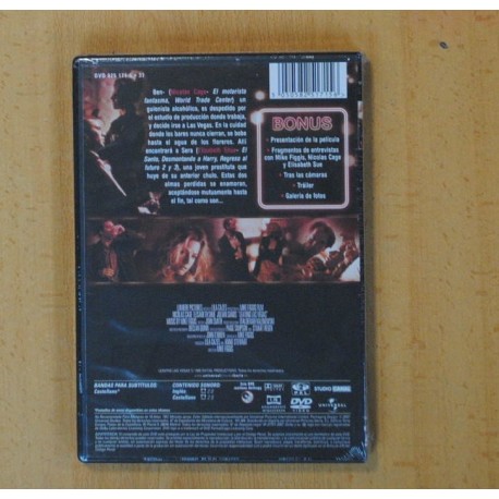 LEAVING LAS VEGAS - DVD