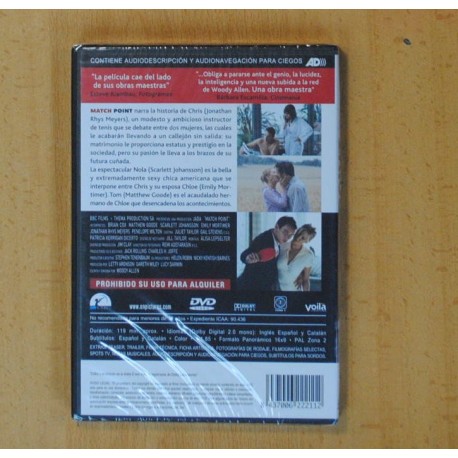 MATCH POINT - DVD