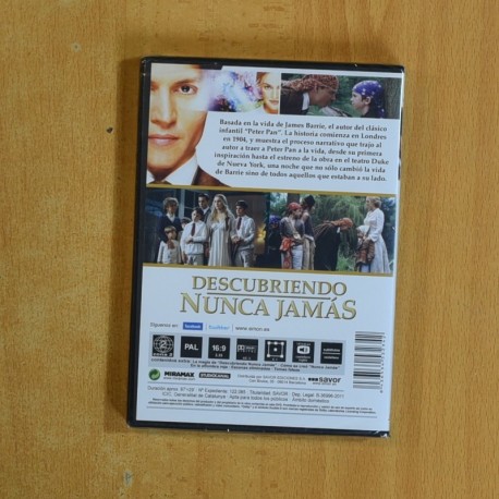 DESCUBRIENDO NUNCA JAMAS - DVD