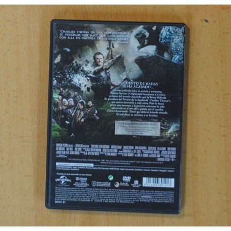 BLANCANIEVES Y LA LEYENDA DEL CAZADOR - DVD