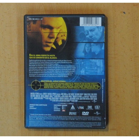 THE BOURNE IDENTITY EL CASO BOURNE - DVD
