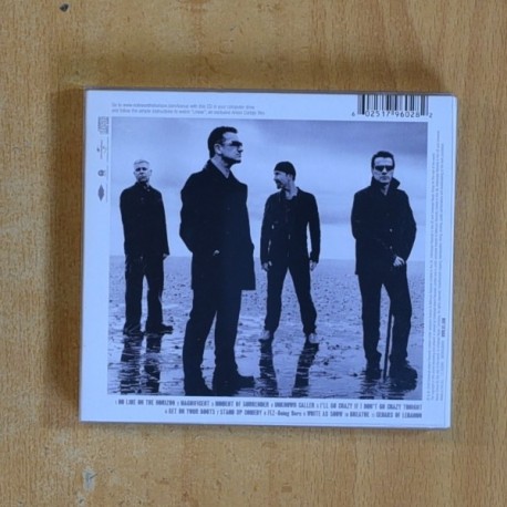 U2 - NO LINE ON THE HORIZON - CD