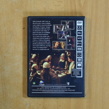 LA JOVEN DE LA PERLA - DVD