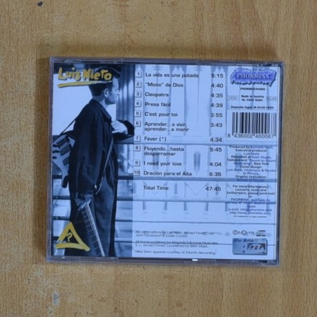 LUIS NIETO - LUIS NIETO - CD