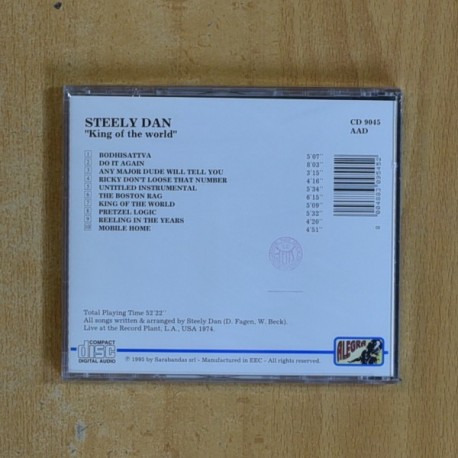 STEELY DAN - KING OF THE WORLD - CD