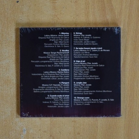 PILAR JURADO - CONCIERTOS BMW TRANSOPERA - CD