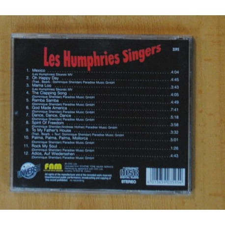 LES HUMPHRIES SINGERS - MEXICO - CD