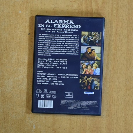 ALARMA EN EL EXPRESO - DVD