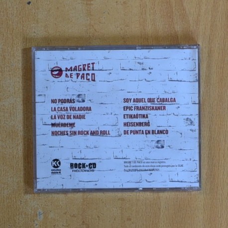 MAGRET DE PACO - COSECHA 2017 - CD