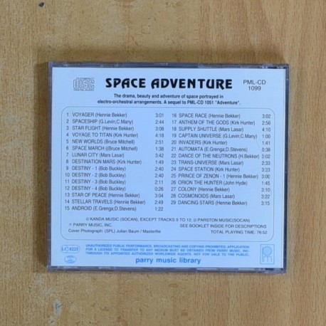 VARIOS â SPACE ADVENTURE - CD