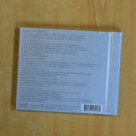 THE SUPREMES - LET YOURSELF GO - CD