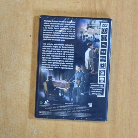EL PIANISTA - DVD