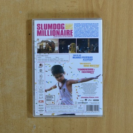 SLUMDOG MILLIONAIRE - DVD