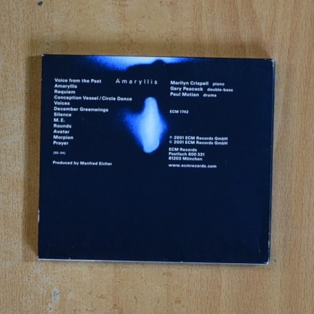 MARILYN CRISPELL / GARY PEACOCK / PAUL MOTIAN - AMARYLLIS - CD