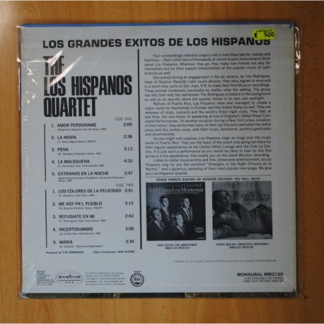 THE LOS HISPANOS QUARTER - LOS GRANDES EXITOS DE LOS HISPANOS - LP
